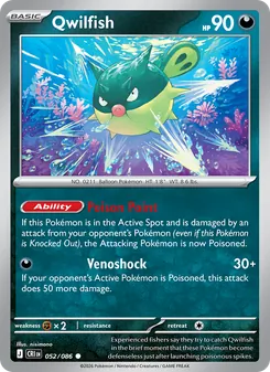 Qwilfish (Chaos Rising #052/86)
