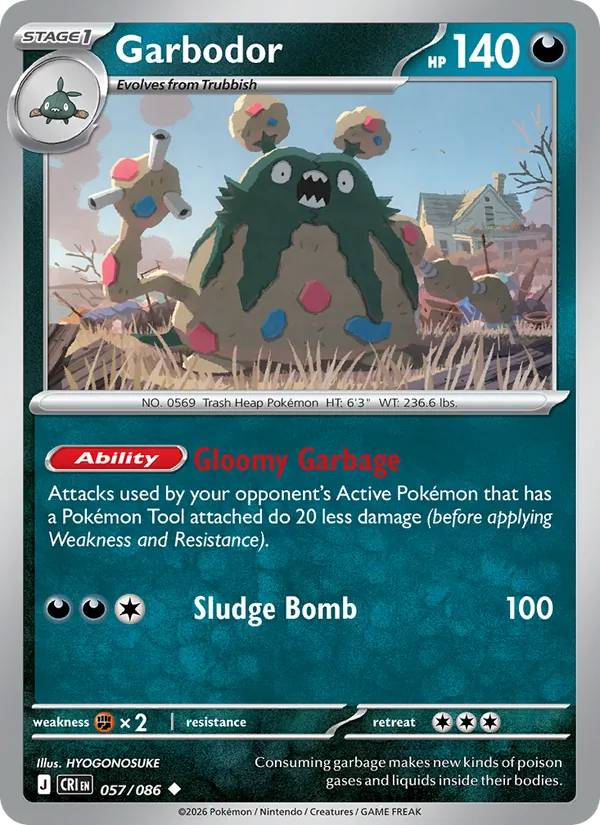 Garbodor (Chaos Rising #057/86)