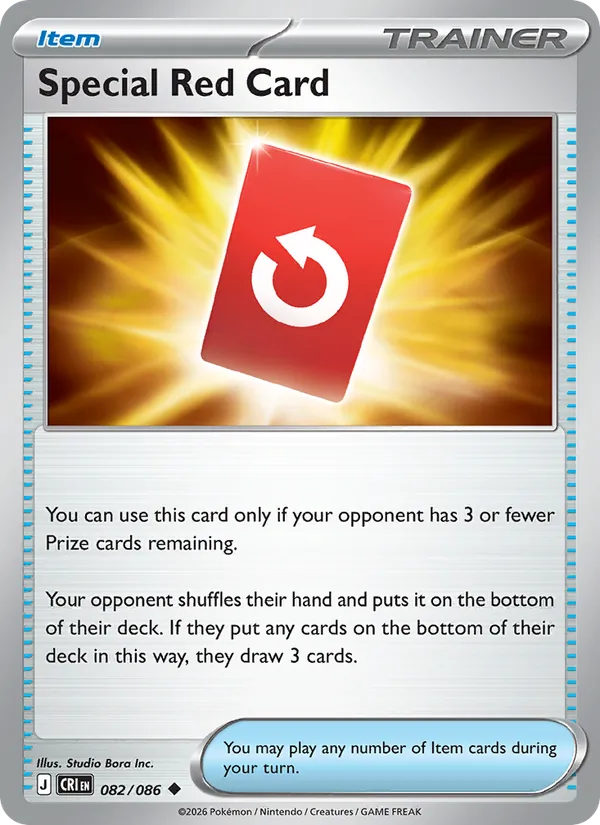 Special Red Card (Chaos Rising #082/86)