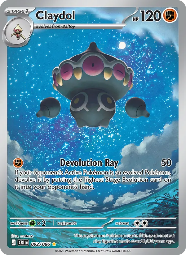 Claydol (Chaos Rising #092/86)