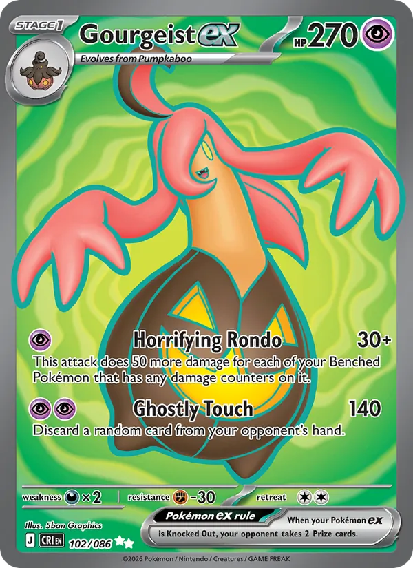 Gourgeist ex (Chaos Rising #102/86)