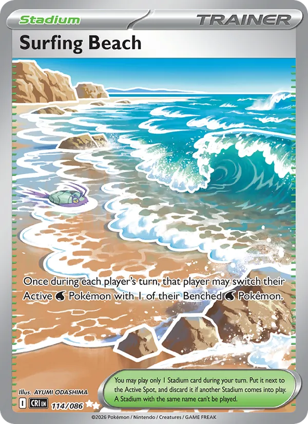 Surfing Beach (Chaos Rising #114/86)