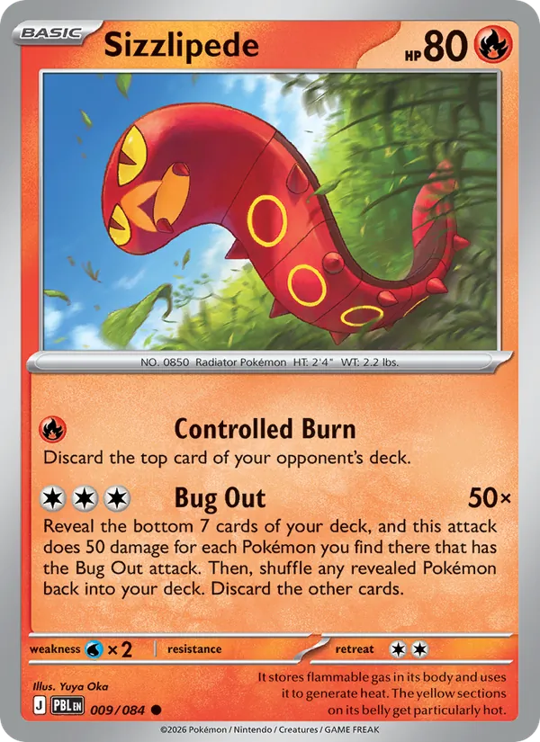 Sizzlipede (Pitch Black #009/84)