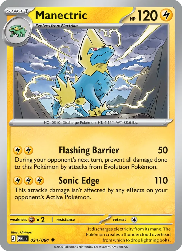 Manectric (Pitch Black #024/84)