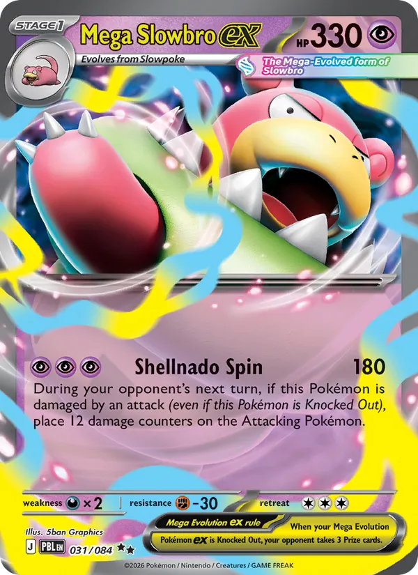 Mega Slowbro ex (Pitch Black #031/84)