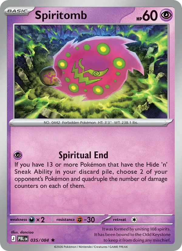 Spiritomb (Pitch Black #035/84)