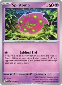 Spiritomb (Pitch Black #035/84)