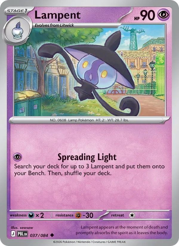 Lampent (Pitch Black #037/84)
