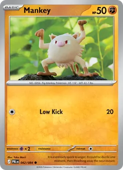 Mankey (Pitch Black #042/84)