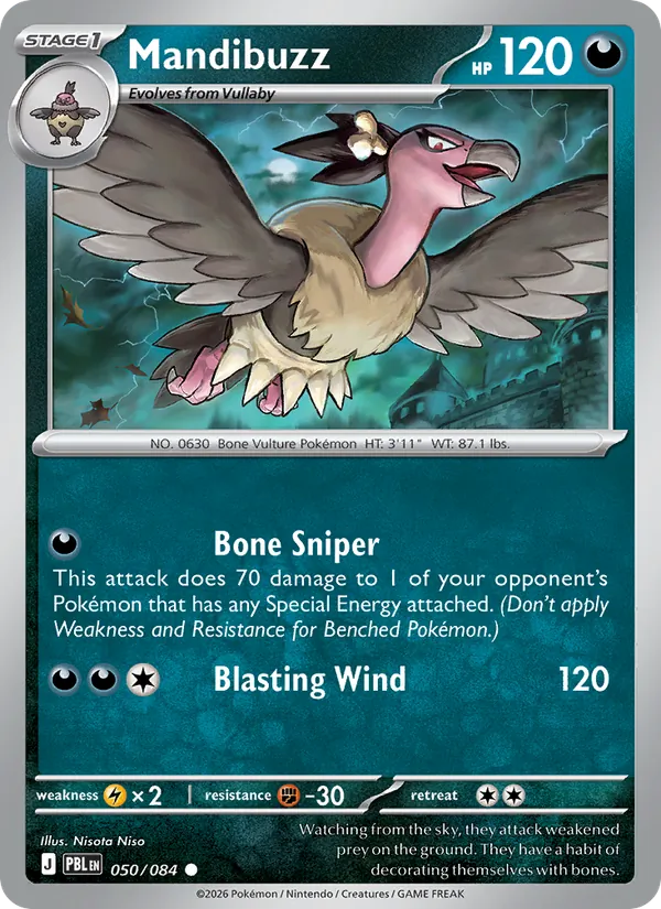 Mandibuzz (Pitch Black #050/84)