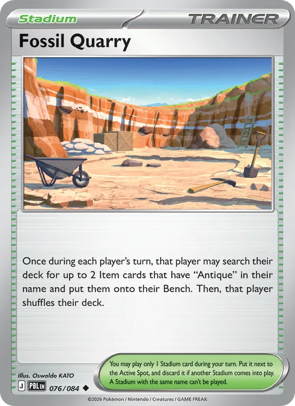 Fossil Quarry (Pitch Black #076/84)