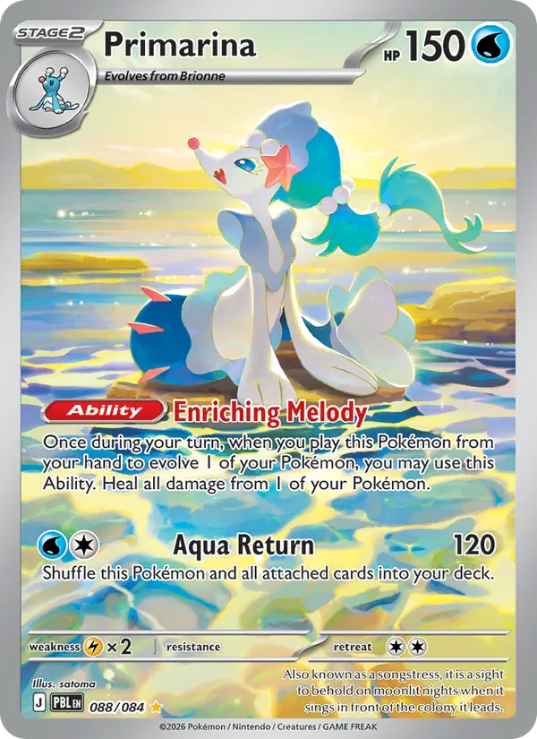Primarina (Pitch Black #088/84)