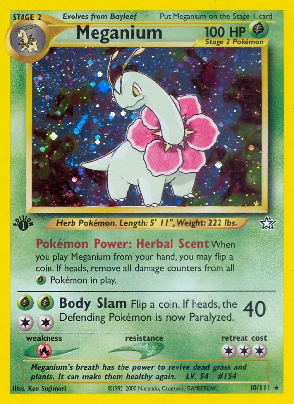 Meganium (Neo Genesis #10/111)