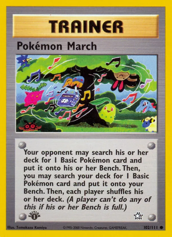 Pokémon March (Neo Genesis #102/111)