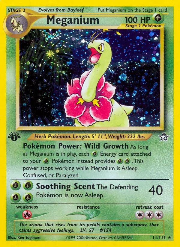 Meganium (Neo Genesis #11/111)