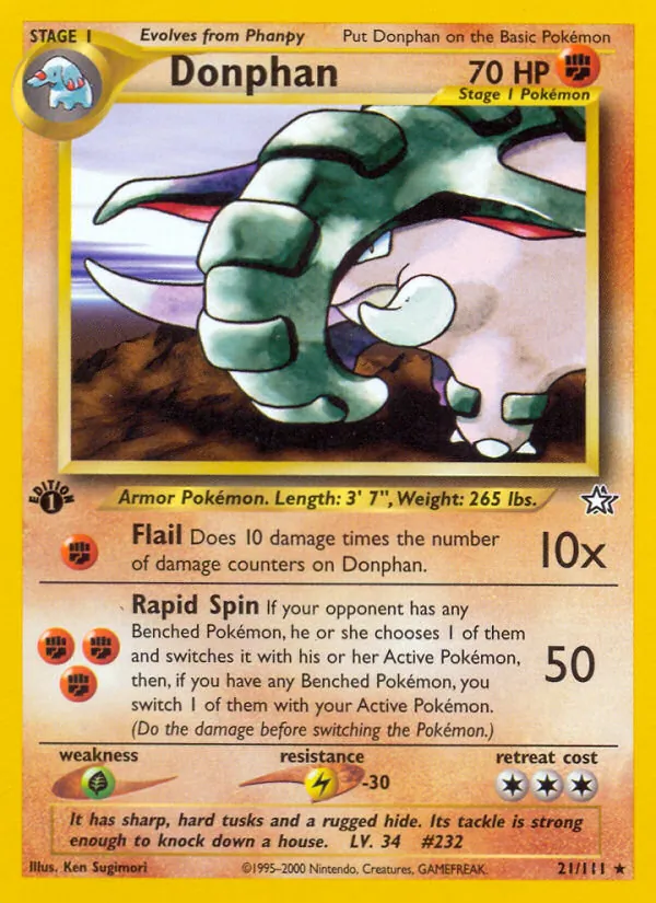 Donphan (Neo Genesis #21/111)