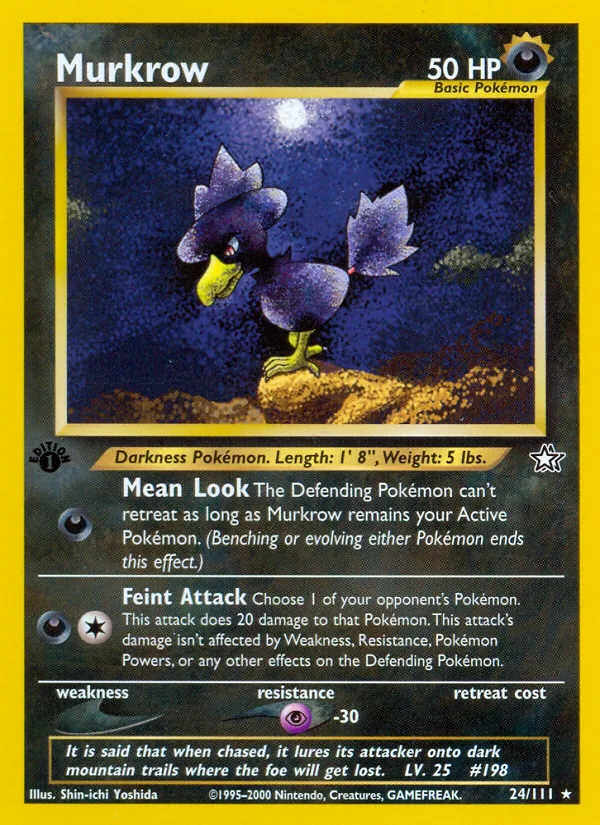 Murkrow (Neo Genesis #24/111)