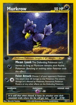 Murkrow (Neo Genesis #24/111)