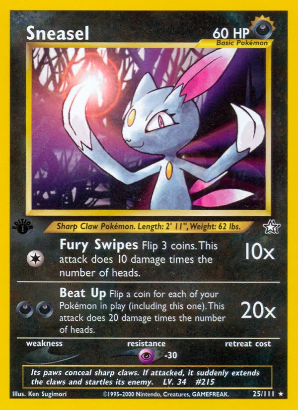 Sneasel (Neo Genesis #25/111)