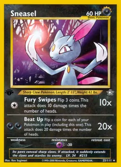 Sneasel (Neo Genesis #25/111)