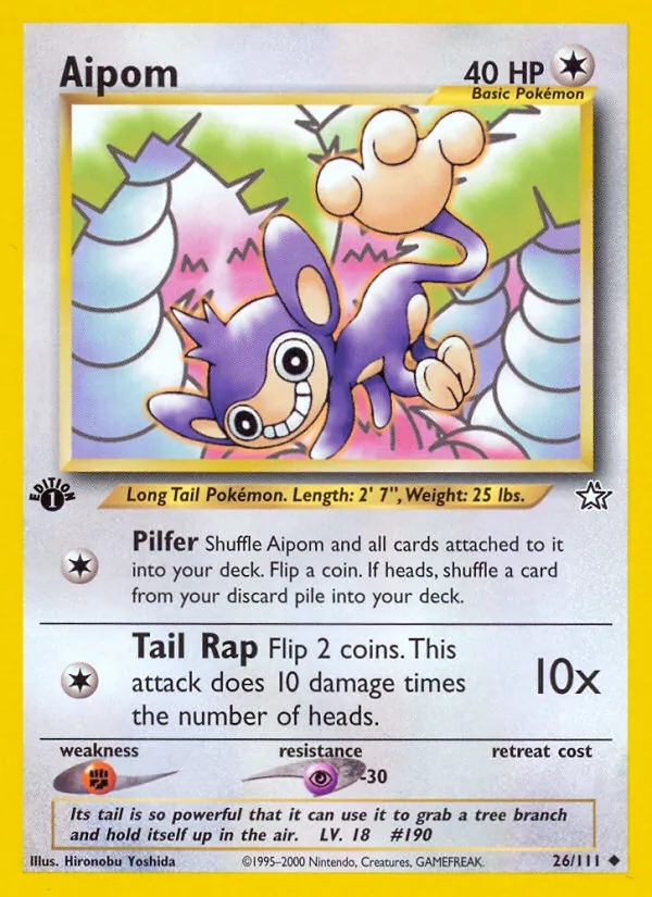 Aipom (Neo Genesis #26/111)