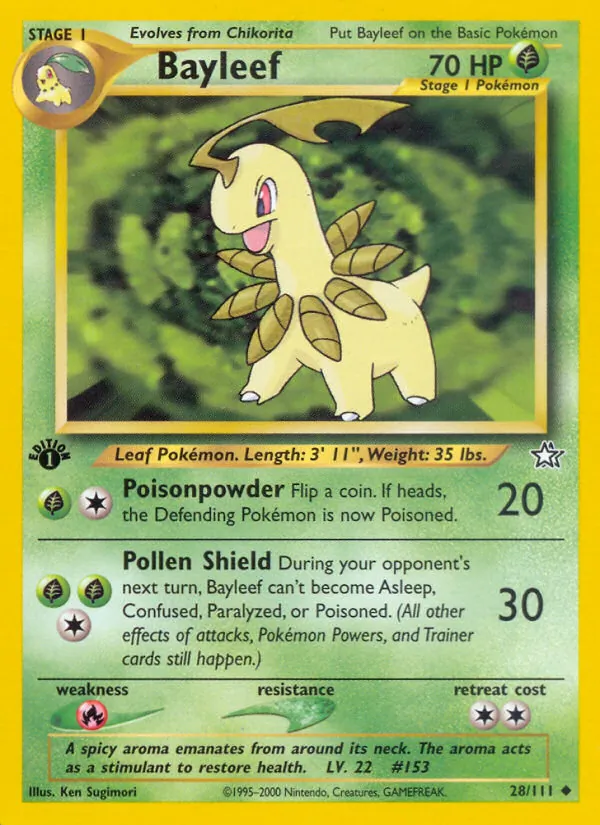 Bayleef (Neo Genesis #28/111)