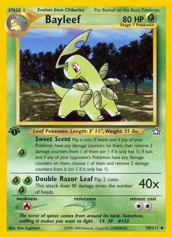Bayleef (Neo Genesis #29/111)