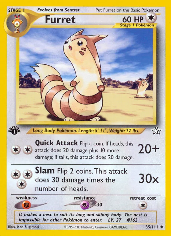Furret (Neo Genesis #35/111)