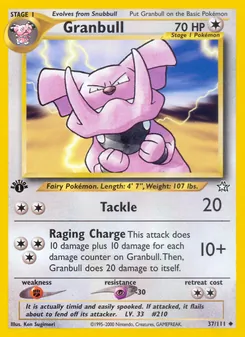 Granbull (Neo Genesis #37/111)