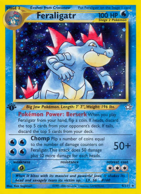 Feraligatr (Neo Genesis #4/111)