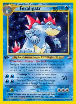 Feraligatr (Neo Genesis #4/111)