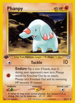 Phanpy (Neo Genesis #43/111)