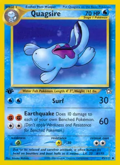 Quagsire (Neo Genesis #45/111)