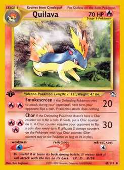 Quilava (Neo Genesis #47/111)