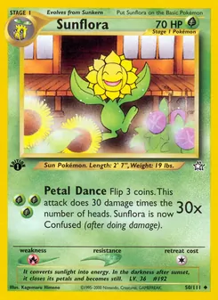 Sunflora (Neo Genesis #50/111)