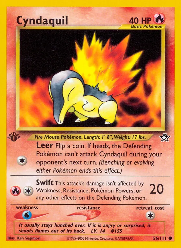 Cyndaquil (Neo Genesis #56/111)