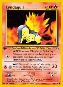 Cyndaquil (Neo Genesis #56/111)
