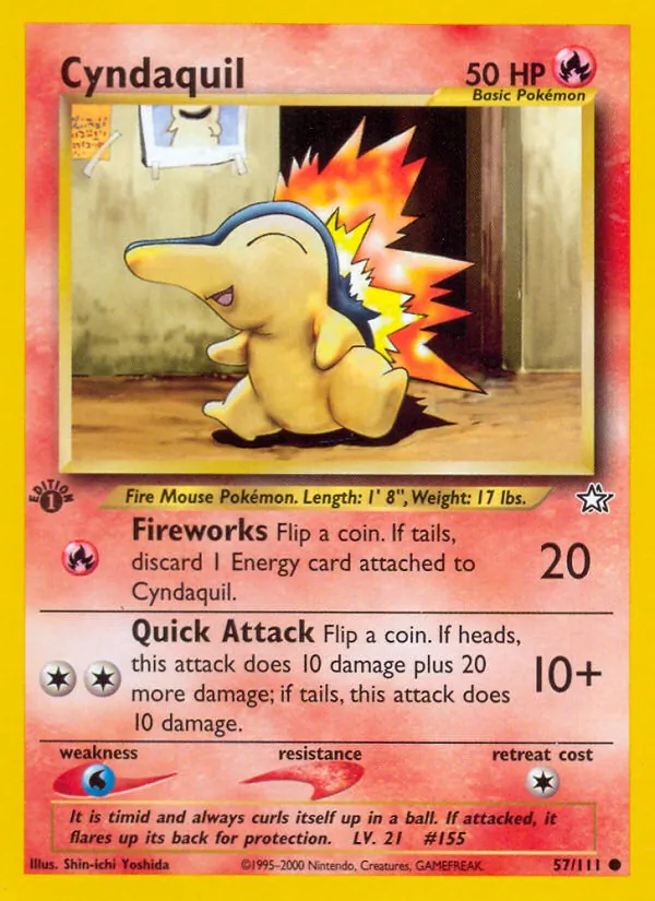 Cyndaquil (Neo Genesis #57/111)
