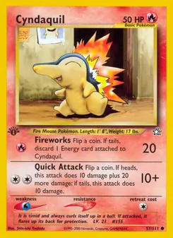 Cyndaquil (Neo Genesis #57/111)