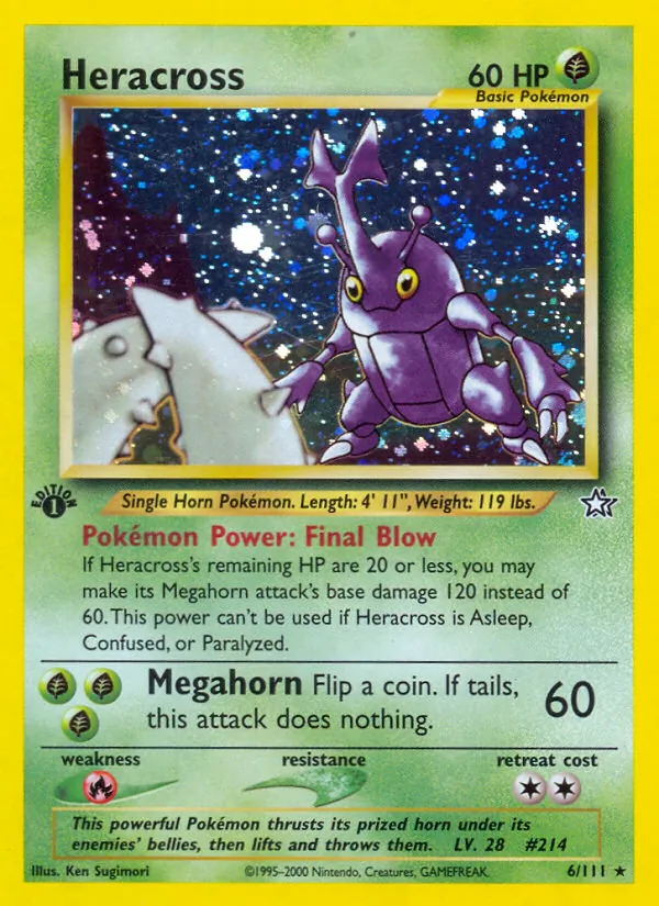 Heracross (Neo Genesis #6/111)