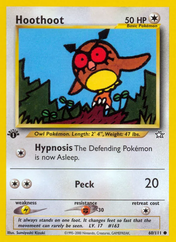 Hoothoot (Neo Genesis #60/111)