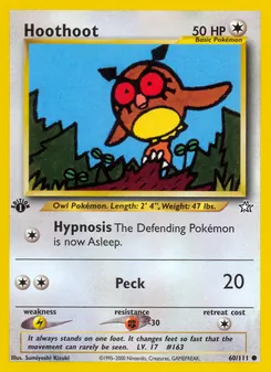 Hoothoot (Neo Genesis #60/111)