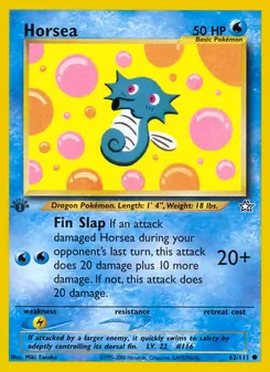Horsea (Neo Genesis #62/111)