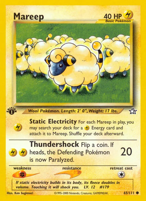 Mareep (Neo Genesis #65/111)