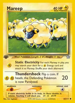 Mareep (Neo Genesis #65/111)