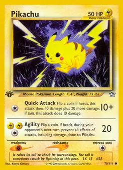 Pikachu (Neo Genesis #70/111)