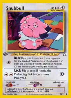 Snubbull (Neo Genesis #74/111)