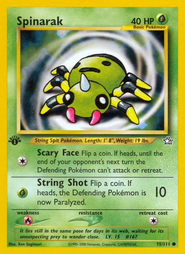 Spinarak (Neo Genesis #75/111)