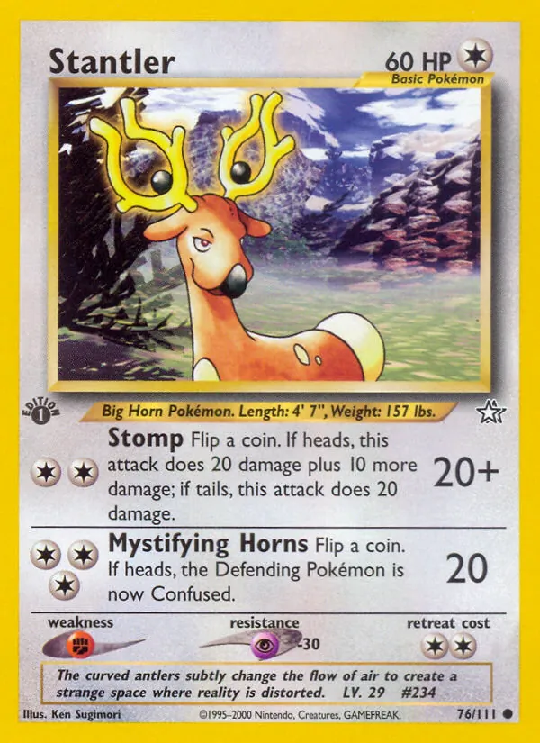 Stantler (Neo Genesis #76/111)