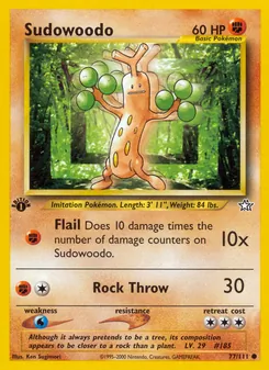 Sudowoodo (Neo Genesis #77/111)